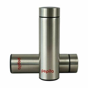 Pepita SMART Termosz LCD hőmérséklet kijelzővel 500ml - ezüst kép