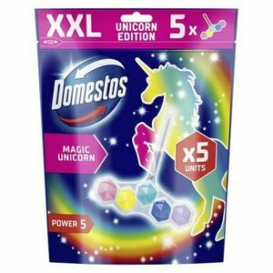 DOMESTOS WC frissítő blokk, 5 db-os, DOMESTOS "Power 5"... kép