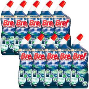 Bref Excellence Limescale WC Tisztító Gél 10x700ml kép