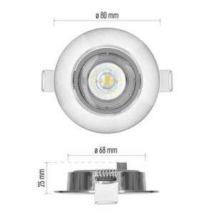 EMOS Exclusive LED spotlámpa 5W 450lm IP20 term. fehér kép