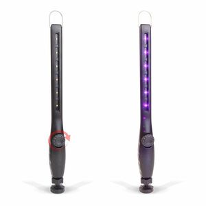 Sterilizáló UV lámpa - USB - 6 UV LED - 2000 mAh - 378 x 34 mm kép