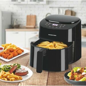 GOURMETMAXX Forrólevegős fritőz/ Airfryer digitális 4, 5L 1400W kép