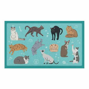 Lábtörlő 40x70 cm Cats – Artsy Doormats kép