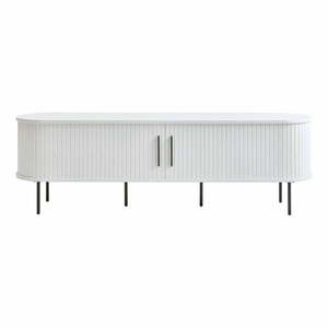 Fehér TV-állvány 180x56x45 cm Nola – Unique Furniture kép