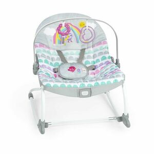 BRIGHT STARTS Rezgő hintaszék Rosy Rainbow™ 0hó+ 18 kg-ig kép