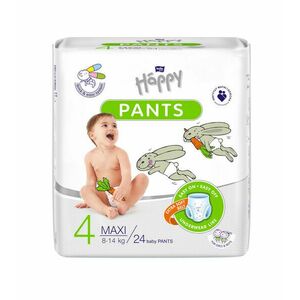 BELLA HAPPY Pants Nohavičky plienkové jednorazové 4 Maxi (8-14 kg) 24 ks kép