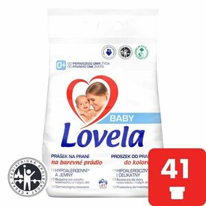 LOVELA Baby prášok na pranie na farebnú bielizeň 4, 1 kg / 41 prac... kép