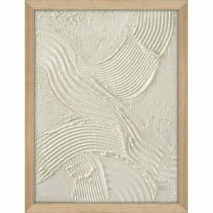 Kézzel festett kép 32, 5x42, 5 cm Sand shadows – Malerifabrikken kép