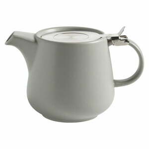 Tint világosszürke porcelán teáskanna szűrővel, 600 ml - Maxwell & Williams kép