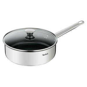 Rozsdamentes acél serpenyő fedővel ø 24 cm Cook Eat – Tefal kép