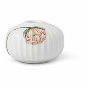 Poppy fehér porcelán gyertyatartó, ø 7, 5 cm - Kähler Design kép