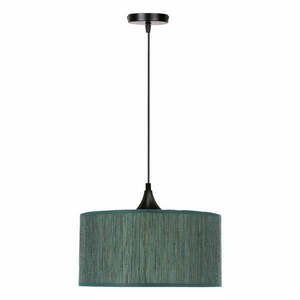 Sötétzöld függőlámpa textil búrával ø 30 cm Patti – Candellux Lighting kép