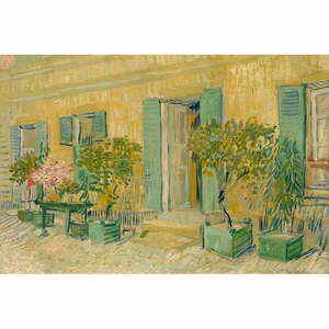 Reprodukciós kép 90x60 cm Exterior of a Restaurant in Asnières, Vincent van Gogh – Fedkolor kép