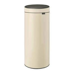 Bézs acél érintésre nyíló szemetes 30 l Touch Bin – Brabantia kép