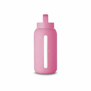 Rózsaszín utazó ivópalack 720 ml Flamingo Pink – Muuki kép