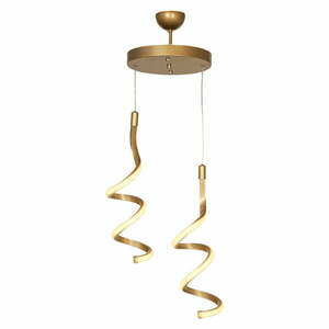 Bronzszínű fém LED függőlámpa ø 25 cm Hilton – Squid Lighting kép