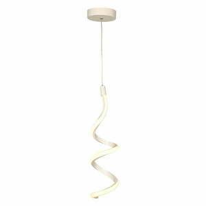 Fehér fém LED függőlámpa ø 12 cm Hilton – Squid Lighting kép