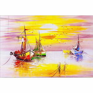 Üveg kép 100x70 cm Sunset – Wallity kép