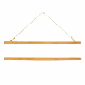 Bamboo mágneses plakátkeret bambuszból, szélesség 61 cm - Sass & Belle kép