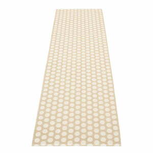 Bézs-krémszínű kültéri-beltéri futószőnyeg 70x250 cm Noa Beige Vanilla – Pappelina kép