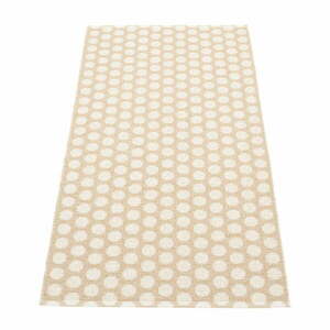 Bézs-krémszínű kültéri-beltéri futószőnyeg 70x150 cm Noa Beige Vanilla – Pappelina kép