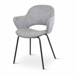 Világosszürke étkezőszék szett 2 db-os Rowley – Unique Furniture kép