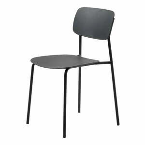 Fekete étkezőszék szett 2 db-os Kirkland – Unique Furniture kép