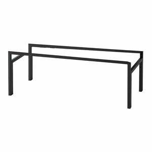 Fekete fém talpazat szekrényhez 86x38 cm Edge by Hammel - Hammel Furniture kép