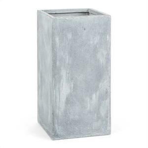 Blumfeldt Solidflor, világosszürke, virágcserép, virág konténer, 40x80x40 cm, fiberton kép