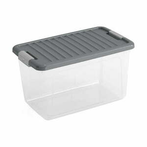 Fedeles műanyag tárolódoboz 49x30x28, 5 cm W box M – KIS kép