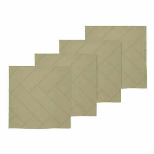 Textil szalvéta szett 4 db-os 45x45 cm Tiles – Södahl kép