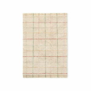 Krémszínű mosható kézi szövésű pamut szőnyeg 140x200 cm Color Lines – Lorena Canals kép