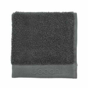 Sötétszürke frottír pamut törölköző 30x30 cm Comfort – Södahl kép