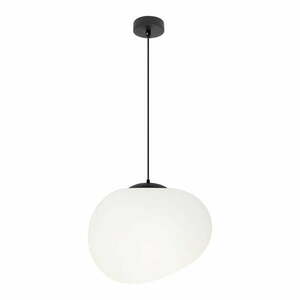 Fekete-fehér függőlámpa ø 25 cm Stones – Candellux Lighting kép