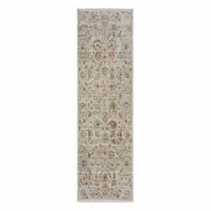 Bézs futószőnyeg 66x240 cm Elodie Traditional – Flair Rugs kép