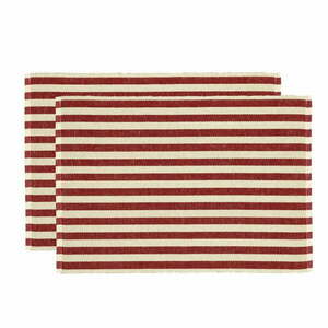 Jutakeverék tányéralátét szett 2 db-os 33x48 cm Statement Stripe – Södahl kép