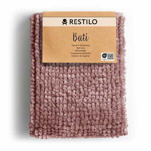 Rózsaszín fürdőszobai kilépő 70x120 cm Bati – Restilo kép