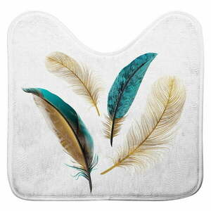 Fehér fürdőszobai kilépő WC-hez 45x45 cm Plumiss – douceur d'intérieur kép