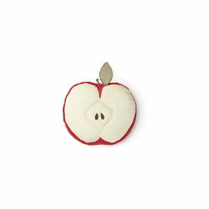 Pamut gyerek párna ø 30 cm Apple – Lorena Canals kép