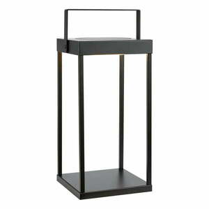 Fekete napelemes-USB kültéri LED lámpás (magasság 42 cm) Pure – Markslöjd kép