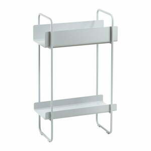 Világosszürke fém konzolasztal 24x48 cm A-Console – Zone kép