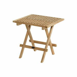 Teakfa kerti tárolóasztal 50x50 cm Skagen – Hartman kép