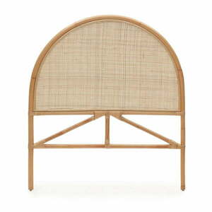 Natúr színű rattan ágytámla 98x110 cm Quiterie – Kave Home kép