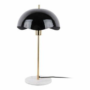 Fekete asztali lámpa (magasság 56 cm) Waved Dome – Leitmotiv kép