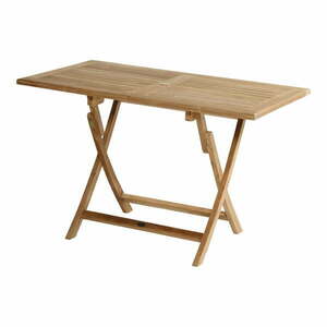 Teakfa kerti étkezőasztal 70x120 cm Skagen – Hartman kép