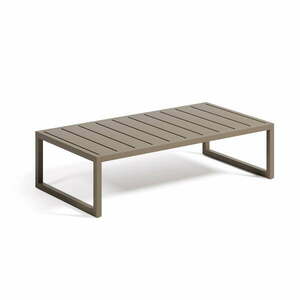 Alumínium kerti dohányzóasztal 60x114 cm Comova – Kave Home kép