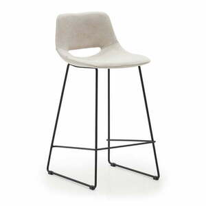 Bézs bárszék (ülésmagasság 65 cm) Zahara – Kave Home kép