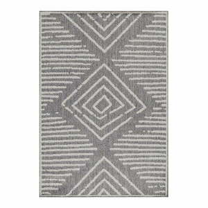 Szürke kültéri futószőnyeg 80x250 cm Aruba – Ayyildiz Carpets kép