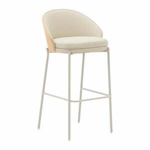 Bézs-natúr színű bárszék (ülésmagasság 77 cm) Eamy – Kave Home kép