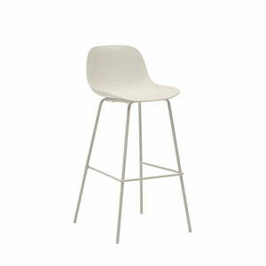 Krémszínű bárszék (ülésmagasság 74 cm) Altea – Kave Home kép